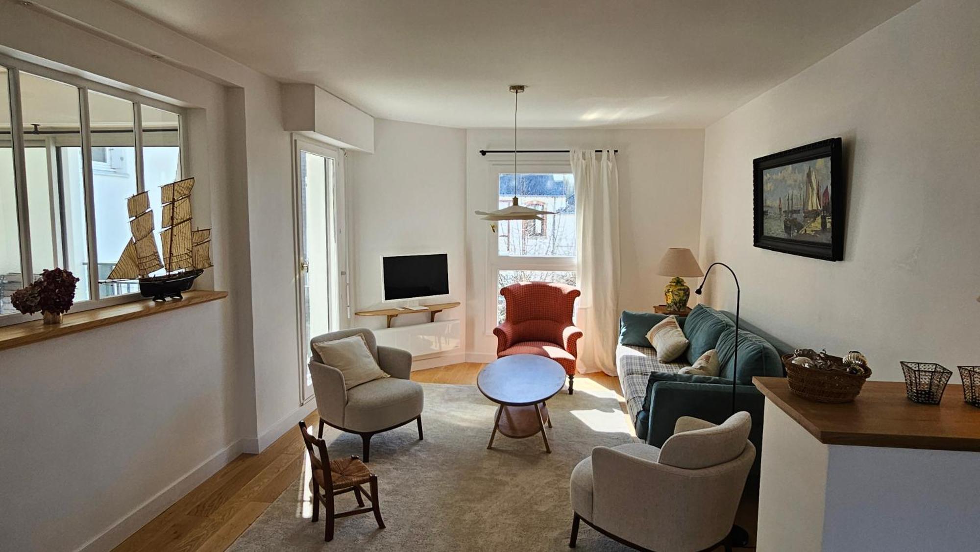 Appartement Les Remparts - 250 M From Port - Wifi - Parking - Calme Vannes